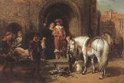 George earl The Return of the Hunt (mk37) oil painting
